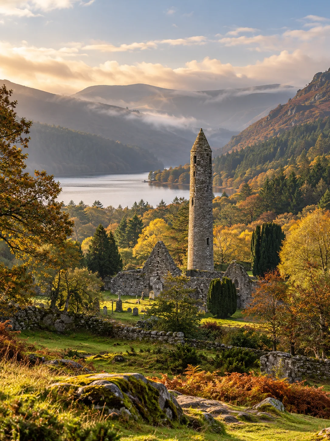 Generated destination scene inspired by Wicklow