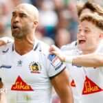 Exeter leave Leicester with play-off race back in their hands