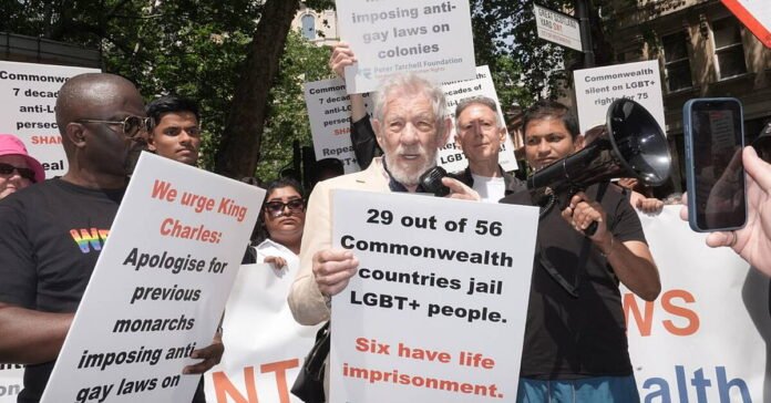 Ian McKellen Backs London Protest Over Anti-LGBTQ+ Laws Across Commonwealth