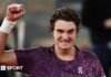 Fonseca powers into Paris last eight after Ruud win