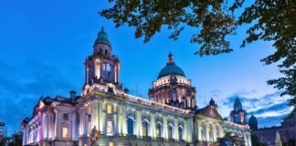 Belfast City hall . icp