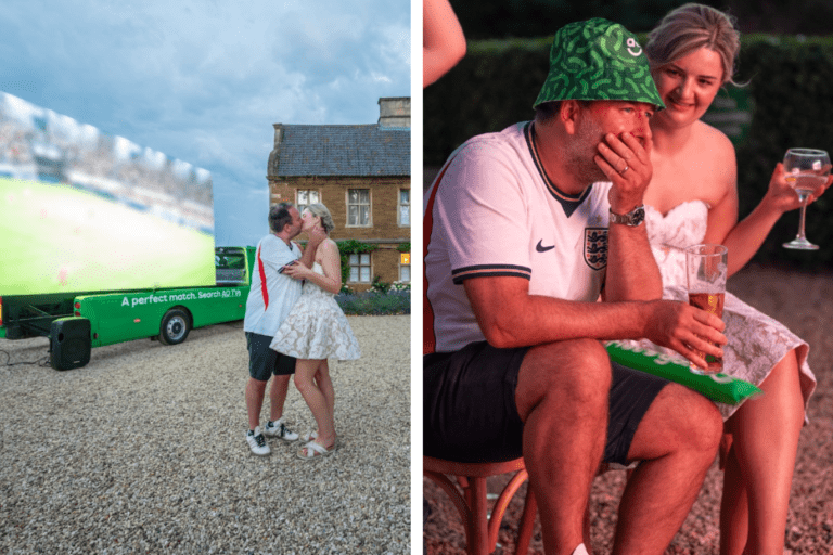 Daily Trending Topic: Couple Turns Wedding Reception Into a World Cup Watch Party