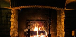 Irish Fireplace Christmas
