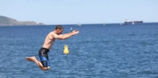 June 20 2026 Ireland heat summer swim forty foot sandycove. rollingnews