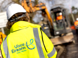 Uisce Eireann works
