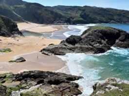 boyeeghter bay rosguill peninsula co donegal