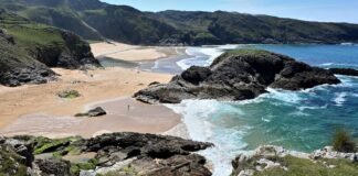 boyeeghter bay rosguill peninsula co donegal