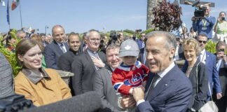 can we have mass outside mark carney returns to sun soaked mayo home