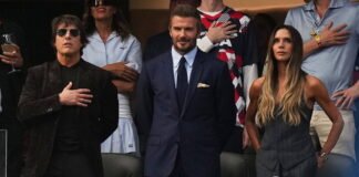 david beckham and tom cruise bring celebrity glamour to world cup