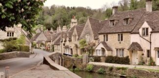 english village