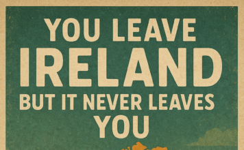 you leave ireland