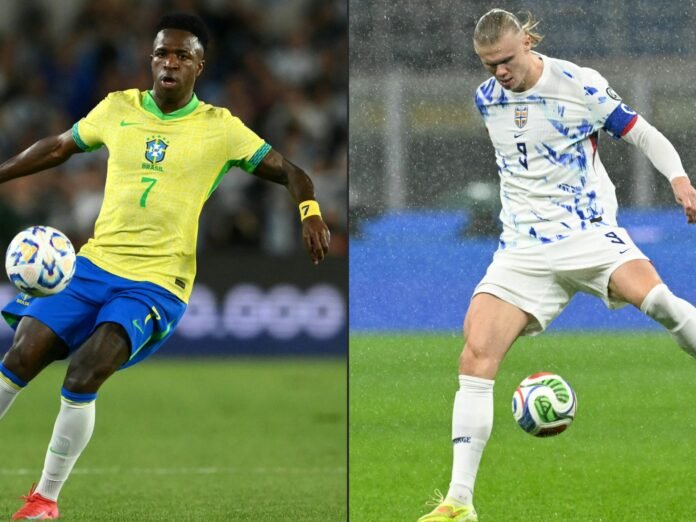 Brazil vs Norway: World Cup last-16 showdown puts Vinicius and Haaland in focus