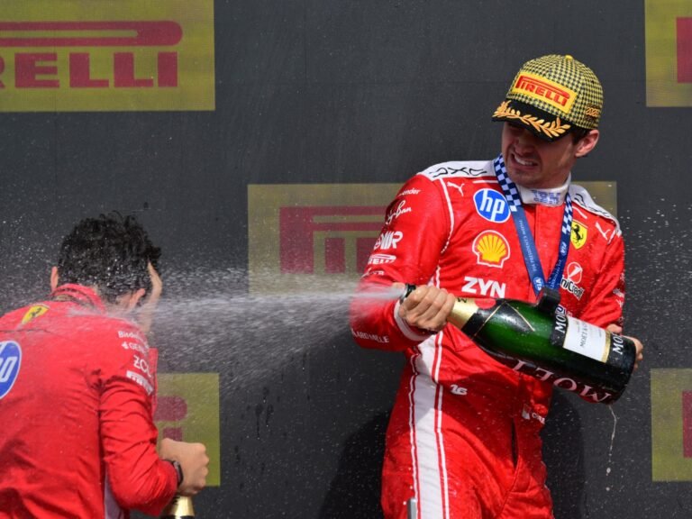 Europe News: Charles Leclerc wins British Grand Prix behind safety car at Silverstone