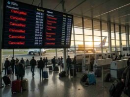 Chengdu Airport flight travel cancellations
