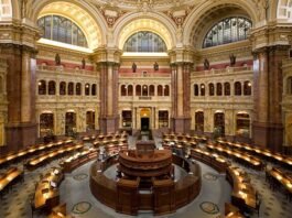 MI Library of Congress Main Reading Room Public Domain