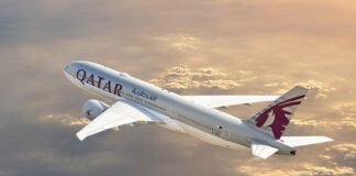 MI Aircraft via Qatar Airways