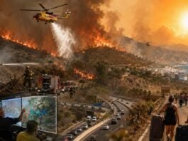 Spain wildfire