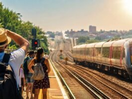 UK Heatwave Disrupts Essex Rail Travel as c2c Cancels Key Services Speed Restrictions Trigger Delays Across South Essex Routes Raising