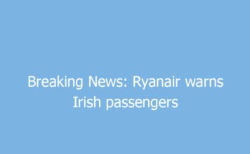 breaking news ryanair warns irish passengers over summer airport disruption in europe 9419 e1ee2