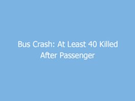 bus crash at least 40 killed after passenger coach plunges into ravine in southwest pakistan 9686 df784