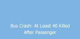 bus crash at least 40 killed after passenger coach plunges into ravine in southwest pakistan 9686 df784