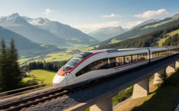 solar railway revolution: switzerland, italy, netherlands and south korea push greener rail travel forward