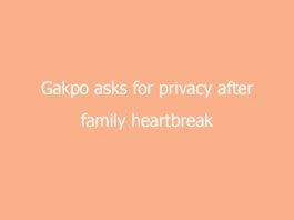 gakpo asks for privacy after family heartbreak during tournament duty 6909 7e3ae