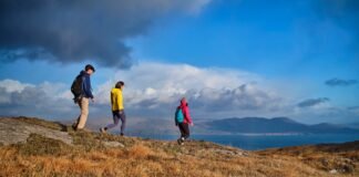 hikers sheep s head trail co cork