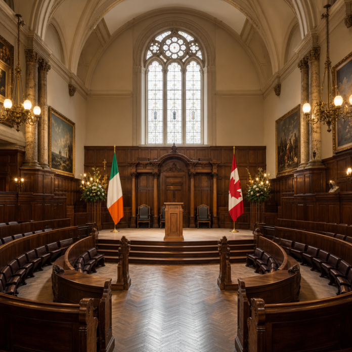 Breaking News: Mark Carney Honours John de Chastelain in Dublin Peace Lecture