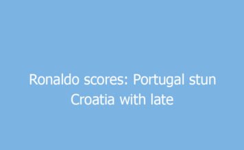 ronaldo scores portugal stun croatia with late ramos winner in world cup last 16 thriller 9665 736c4