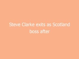 steve clarke exits as scotland boss after group stage world cup disappointment 7500 9de03