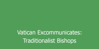 vatican excommunicates traditionalist bishops and priests after sspx defies pope 9892 3877f