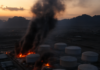Yemen Strike: Saudi-Led Coalition Hits Fuel Depot Near Sanaa
